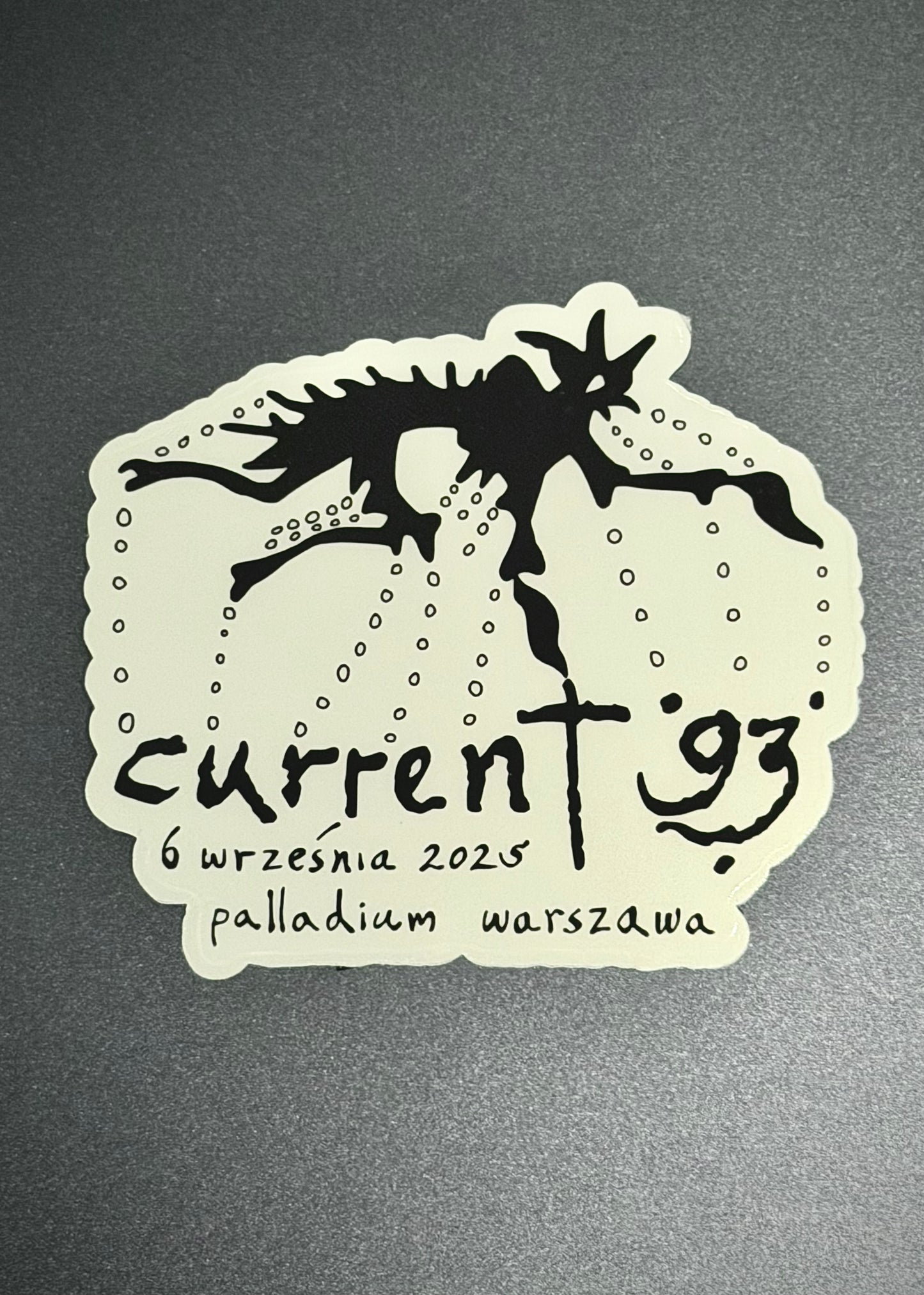 C93 CLEAR StickOn #2 from 2025 Warsaw Concert